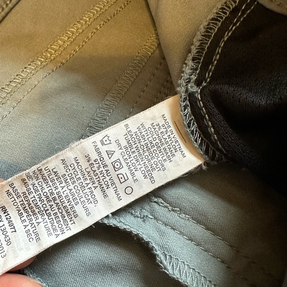 Prana Halle Pant Straight in Slate Green, size 4 regular length. Like new. - Picture 7 of 7